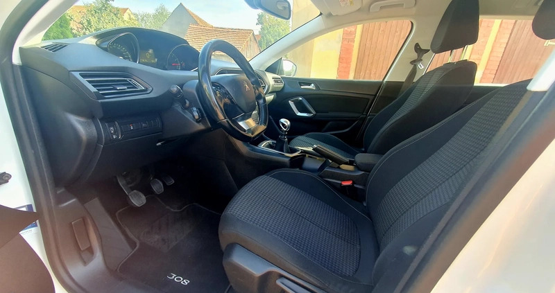 Peugeot 308 cena 40000 przebieg: 174550, rok produkcji 2018 z Legnica małe 137